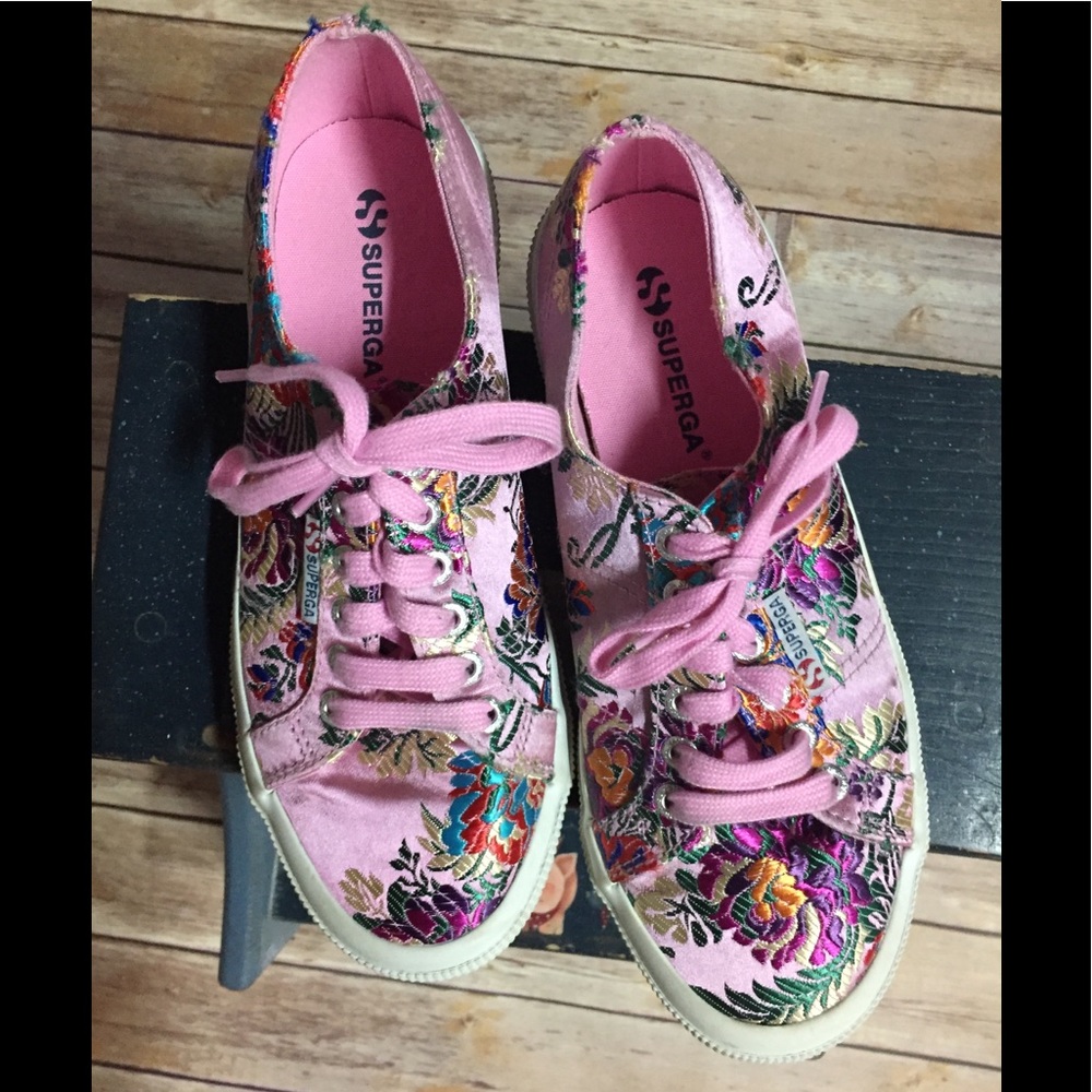 Embroidered Superga Tennies
